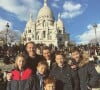 La famille Jeanson de "Familles nombreuses" en promenade à Paris