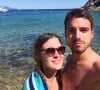 Elena Salvagiani et son amoureux Leo Moreno, le fils de l'actrice Élise Larnicol.