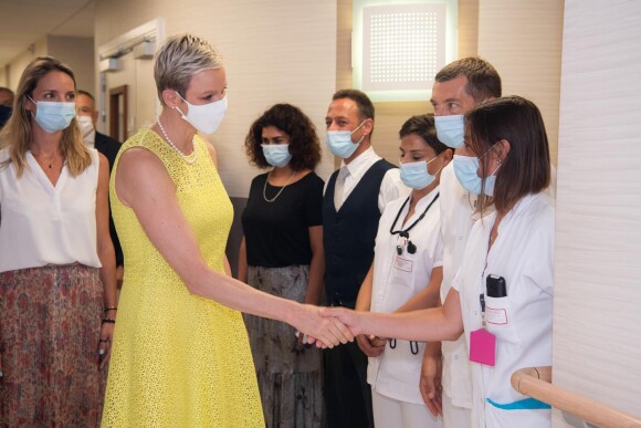 Charlène de Monaco est allée visiter un hôpital à Monaco. @ Instagram / Charlene de Monaco