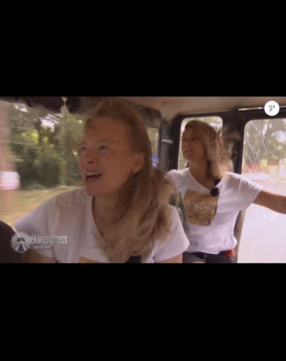 Valérie Trierweiler et Karine dans "Pékin Express 2022", le 27 juillet, sur M6