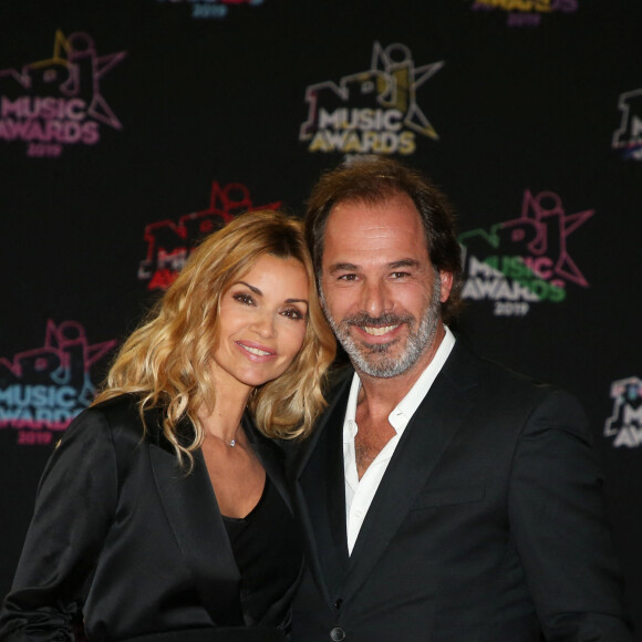 Ingrid Chauvin et son ex-mari Thierry Peythieu - 21ème édition des NRJ Music Awards au Palais des festivals à Cannes le 9 novembre 2019. © Dominique Jacovides/Bestimage 