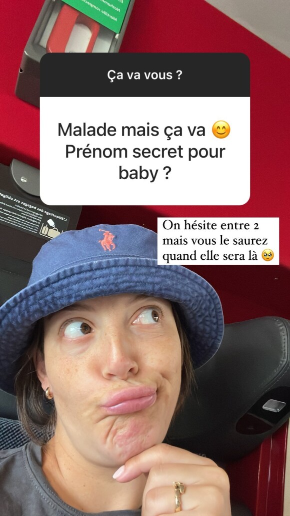 Camille Lellouche a fait des confidences sur sa grossesse et son futur bébé. @ Instagram / Camille Lellouche