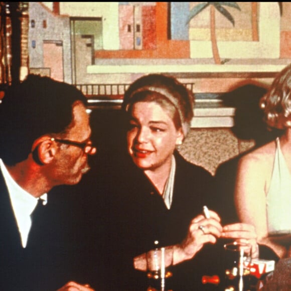 Arthur Miller, Simone Signoret, Marilyn Monroe et Yves Montand