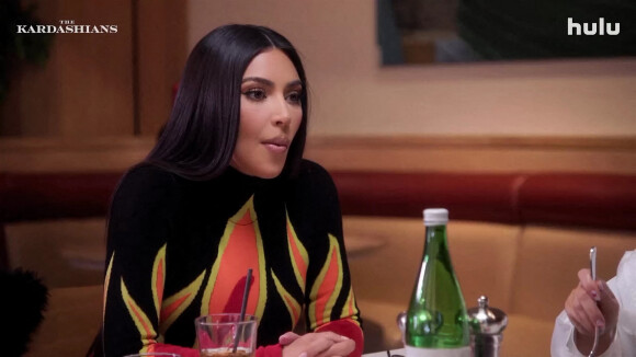 Kim Kardashian dans "The Kardashians".