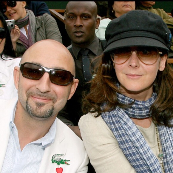 Kad Merad et son ex-femme Emmanuelle Cosso en 2009. 