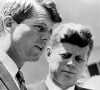 Robert (Bobby) Kennedy et John Kennedy à Washington, le 15 mai 1963.
