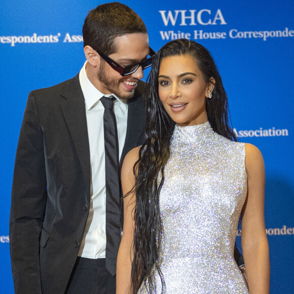 Pete Davidson et Kim Kardashian - Les célébrités au "dîner annuel des correspondants" à l'hôtel Hilton à Washington DC