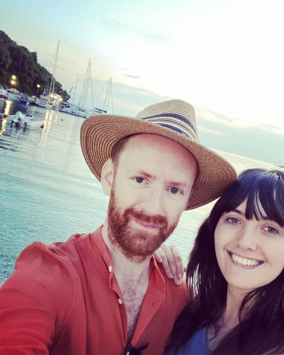 Chris Rankin et sa compagne Ness Beecroft.