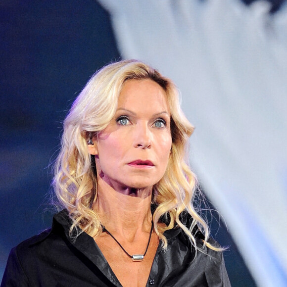 Rebecca Hampton - Enregistrement de l'émission "Duos Mystères" à la Seine Musicale à Paris, qui sera diffusée le 12 juin sur TF1. © Gaffiot-Moreau / Bestimage