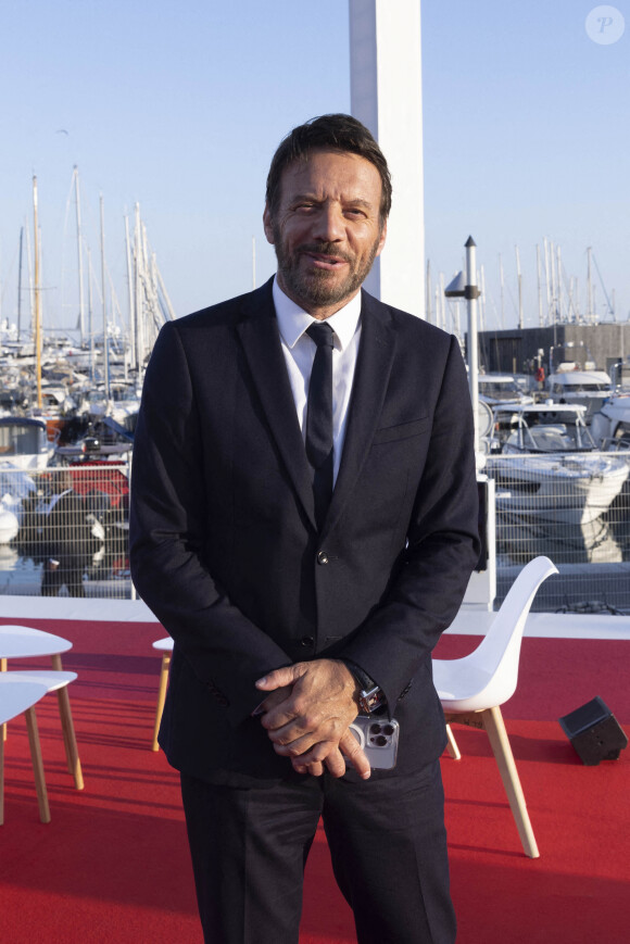 Samuel Le Bihan - invité de Daphné Bürki pour Culture Box pendant le Festival de Cannes - 19/05/2022 - © Jack Tribeca / Bestimage