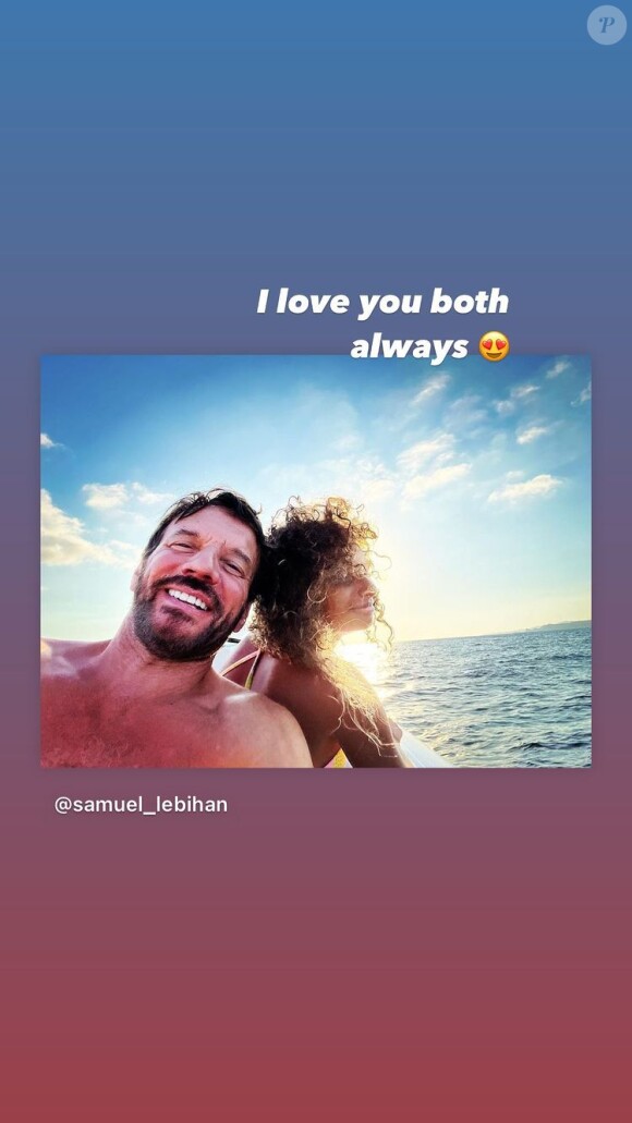 Stefania Cristian adresse un message à Samuel Le Bihan et sa fille Angia sur Instagram
