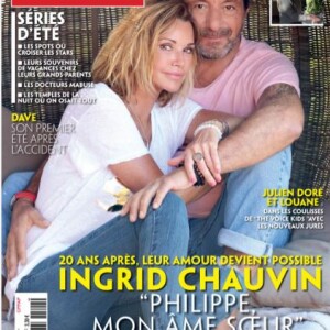 Ingrid Chauvin et Philippe Warrin en couverture de "Gala", édition du 11 août 2022