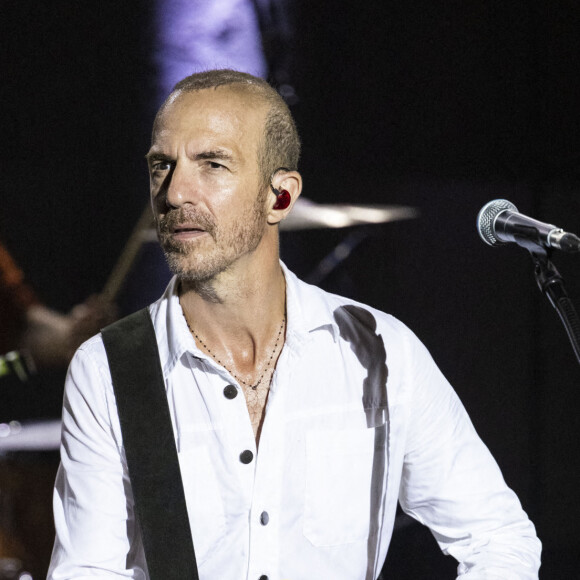 Exclusif - Calogero en concert au festival de Ramatuelle. © Cyril Bruneau / Festival de Ramatuelle / Bestimage 