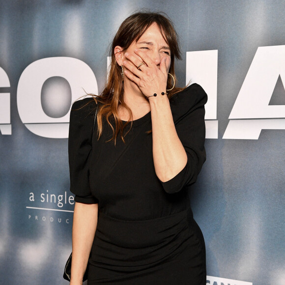 Marie Gillain à la première du film "Goliath" au cinéma UGC Normandie à Paris, le 8 mars 2022. © Pierre Perusseau/Bestimage 