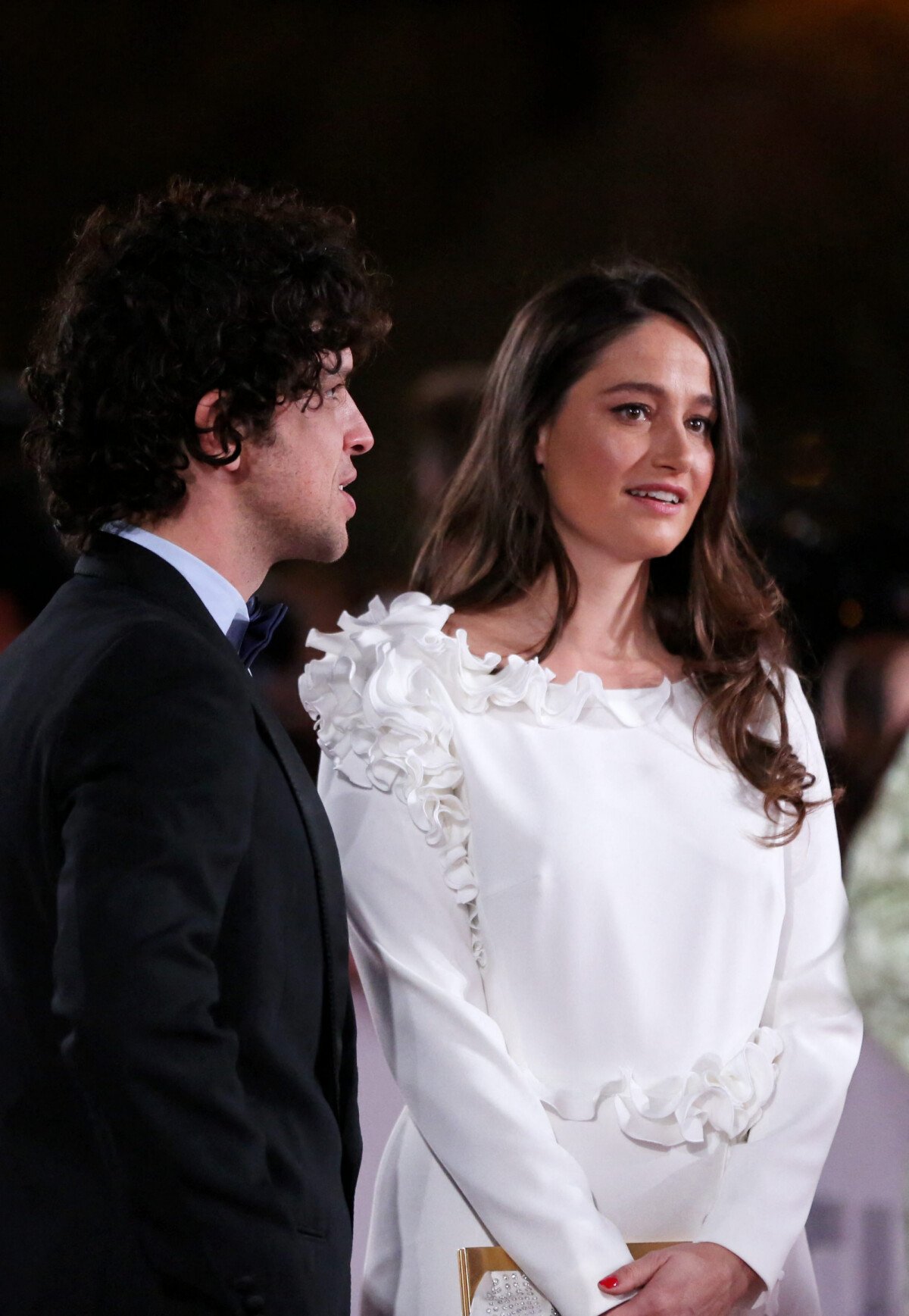 Photo : Marie Gillain et son mari Christophe Degli Esposti - Seconde  journee du 13eme Festival - Purepeople