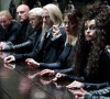 Tom Felton, Jason Isaacs, Helen McCrory et Helena Bonham Carter dans Harry Potter : Les Reliques de la mort - Partie 1