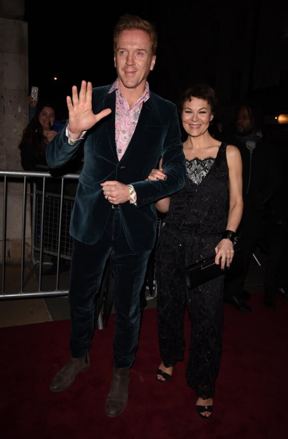 Damian Lewis, Helen McCrory au dîner Pre-BAFTA "Charles Finch & Chanel" chez Loulou's à Londres le 9 février 2019
