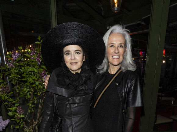 Amélie Nothomb et Tatiana de Rosnay lors de la 12ème édition du Prix de la Closerie des Lilas à Paris, France, le 16 avril 2019. © Pierre Perusseau/Bestimage