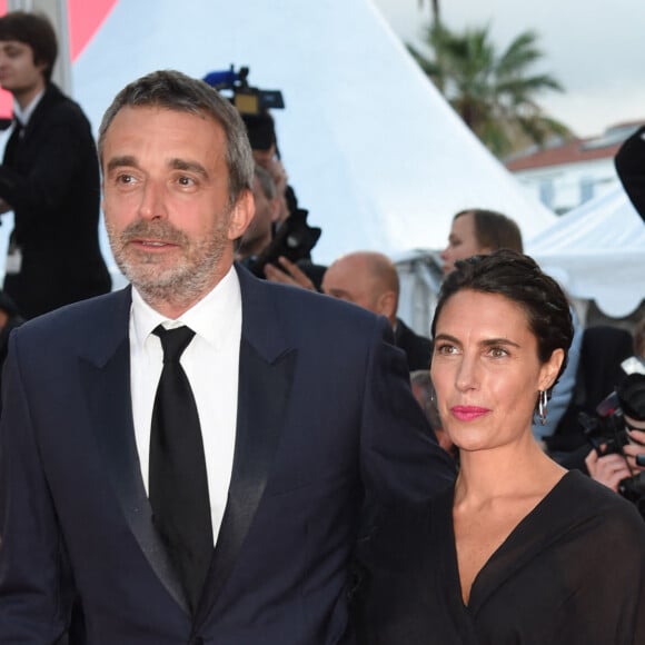 Alessandra Sublet et son mari Clément Miserez - Montée des marches du film " Le Grand Bain " lors du 71ème Festival International du Film de Cannes. Le 13 mai 2018 © Giancarlo Gorassini / Bestimage 