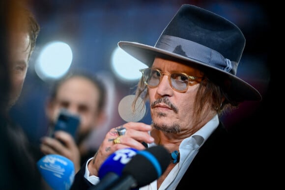 Johnny Depp à la première de "City of Lies" lors de la 47e édition du Festival du Cinéma Américain de Deauville.