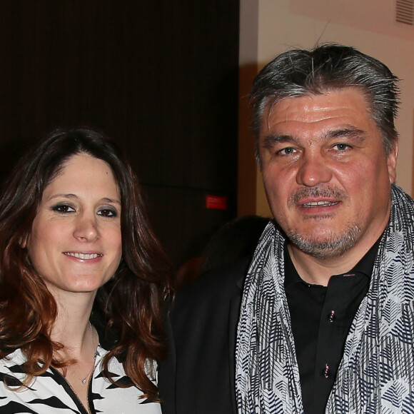 David Douillet à la 1ère édition des "Plumes d'Or du Vin et de la Gastronomie" au Pavillon Vendôme à Paris. Une première édition très épicurienne, placée sous les signes du talent et de l'élégance. Paris, le 19 mai 2016.