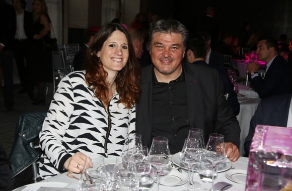 David Douillet à la 1ère édition des "Plumes d'Or du Vin et de la Gastronomie" au Pavillon Vendôme à Paris. Paris, le 19 mai 2016.