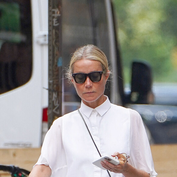 Gwyneth Paltrow à la boutique Goop de Gwyneth à New York le 9 août 2022. 
