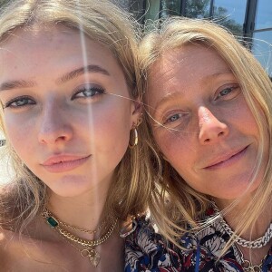 Gwyneth Paltrow et sa fille Apple sur Instagram.