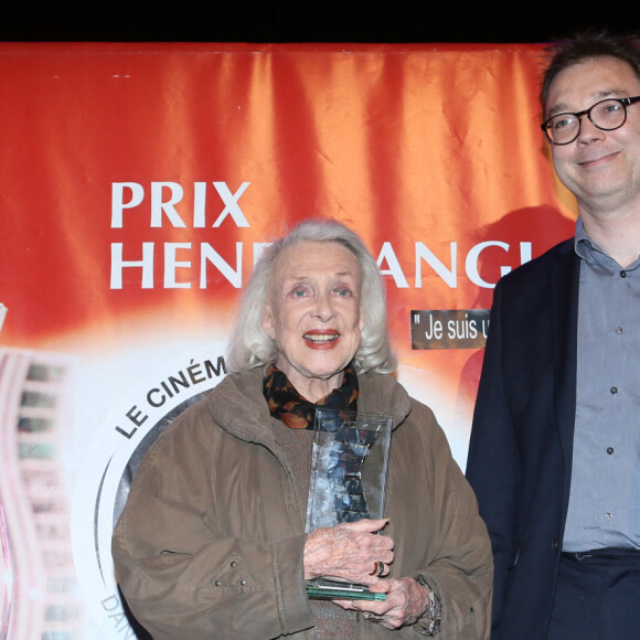 Micheline Presle, guest - 11ème cérémonie des Prix Henri Langlois au studio 104 de la Maison de la Radio à Paris le 11 avril 2016. © CVS / Bestimage 