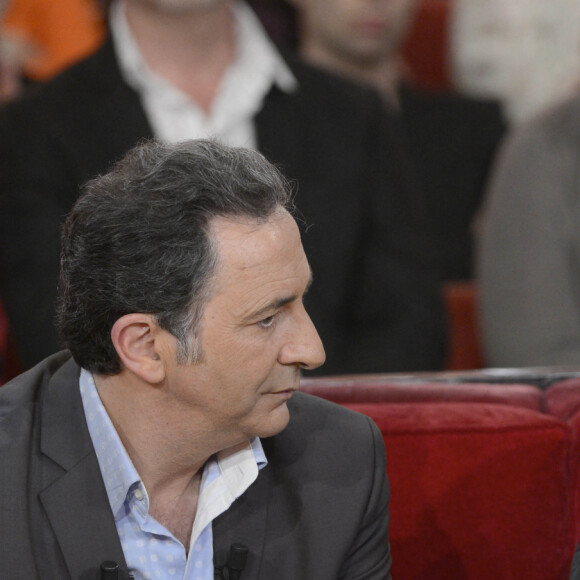Francois Morel et Micheline Presle - Enregistrement de l'emission "Vivement Dimanche" le 7 mai 2013 a Paris pour une diffusion le 12 mai 2013, avec Francois Morel comme invite principal. 