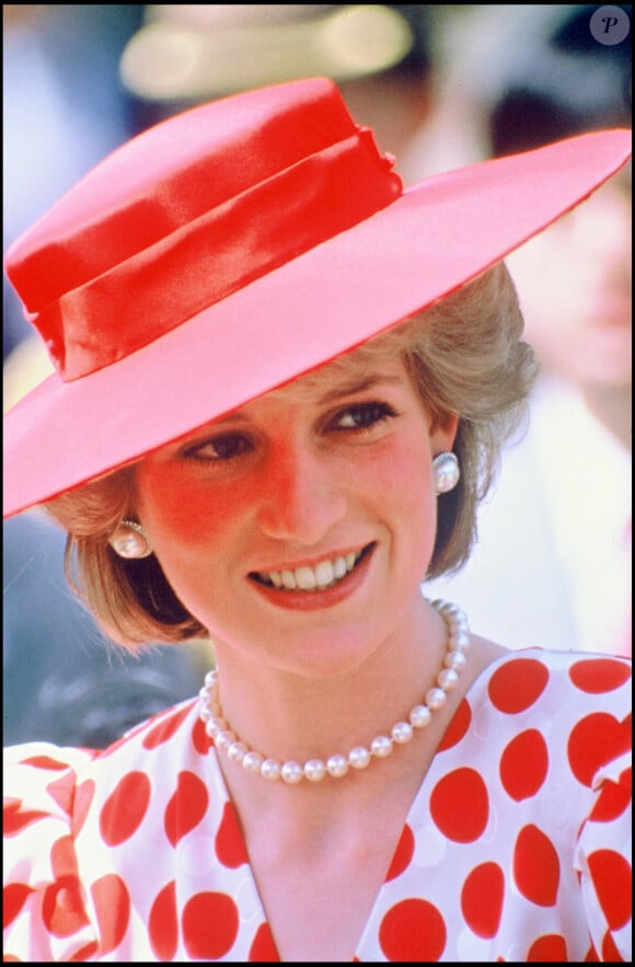 Diana, princesse de Galles en visite au Japon © Lionel Cherruault / Bestimage