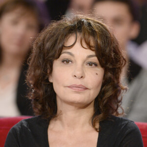 Isabelle Mergault - Enregistrement de l'émission "Vivement Dimanche" à Paris.