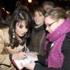 Isabelle Adjani sacrée meilleure actrice aux Globes de Cristal, à Paris, le 8 février 2010 !