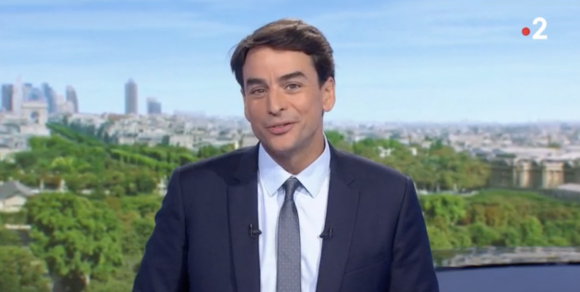 Julian Bugier de retour à l'antenne pour présenter le 13H de France 2