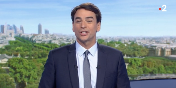 Julian Bugier de retour à l'antenne pour présenter le 13H de France 2