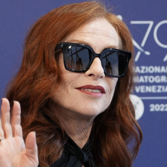 Isabelle Huppert - Photocall du film "La Syndicaliste" lors de la 79e édition du festival international du film de Venise (La Mostra), le 2 septembre 2022. © MPP/Bestimage