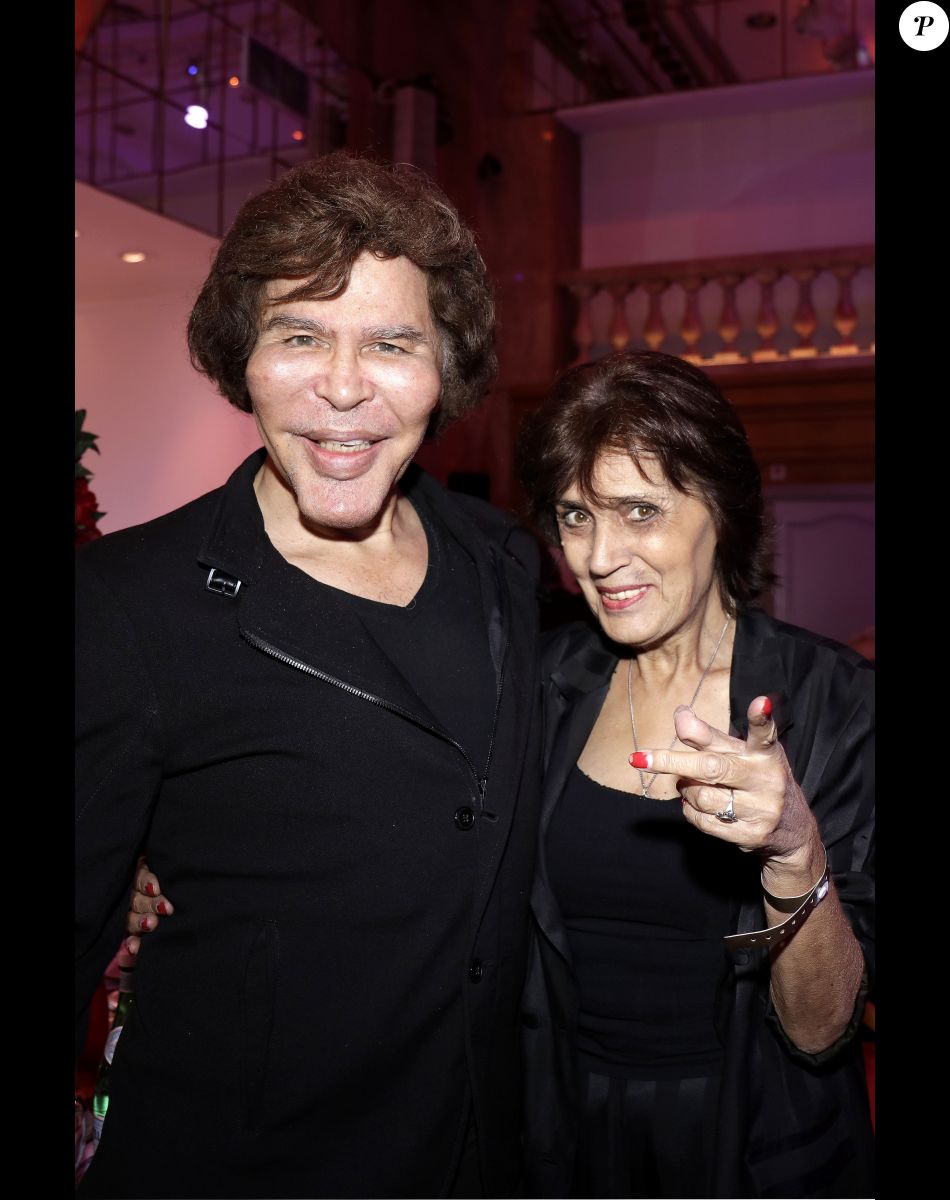 Exclusif - Grichka Bogdanoff (Bogdanov) et Linda de Suza - 3e édition de l'élection de Miss Beauté nationale aux Salons Hoche à Paris, le 20 octobre 2019. © Cédric Perrin/Bestimage