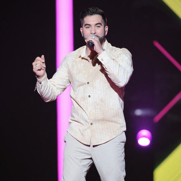 Kendji Girac - Enregistrement de la 2ème partie de soirée de l'émission "Duos Mystères" à la Seine Musicale à Paris, qui sera diffusée le 12 juin sur TF1 © Gaffiot-Moreau / Bestimage