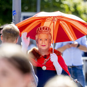 Le prince Harry, duc de Sussex et Meghan Markle, duchesse de Sussex, arrivent à l'hôtel de ville pour l'événement Invictus Games Dusseldorf 2023 One Year to Go, à Düsseldorf, Allemagne, le 6 septembre 2022.