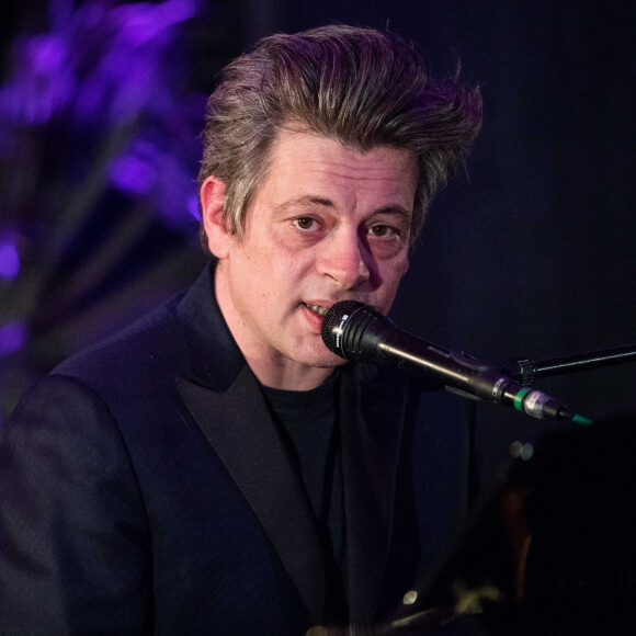 Benjamin Biolay - Soirée privée Maison Nathalie Blanc "Spéciale Silmo" au Café de l'Homme à Paris suivie d'un concert privé de B. Biolay le 27 Septembre 2019. © Cyril Moreau / Bestimage