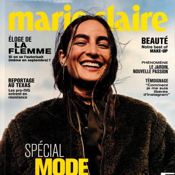 Couverture du magazine "Maire Claire".