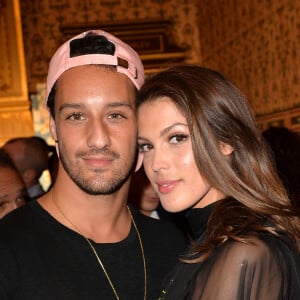 Iris Mittenaere et son compagnon Diego El Glaoui - After Show du défilé de mode Haute-Couture printemps-été 2020 "Jean-Paul Gaultier" au théâtre du Châtelet à Paris © Christophe Clovis-Veeren Ramsamy / Bestimage