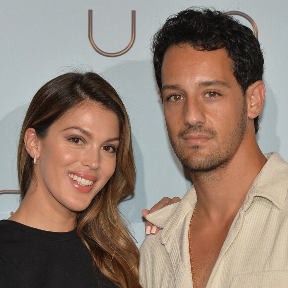 Iris Mittenaere et son compagnon Diego El Glaoui - Projection du film "Dune" au cinéma Le Grand Rex à Paris, le 6 septembre 2021. © Veeren/Bestimage