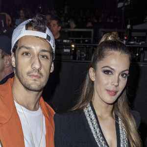 Iris Mittenaere et son compagnon Diego El Glaoui - People au défilé de mode Femmes prêt-à-porter printemps-été 2022 "Balmain" à la Seine Musicale à Paris. Le 29 septembre 2021 © Olivier Borde / Bestimage