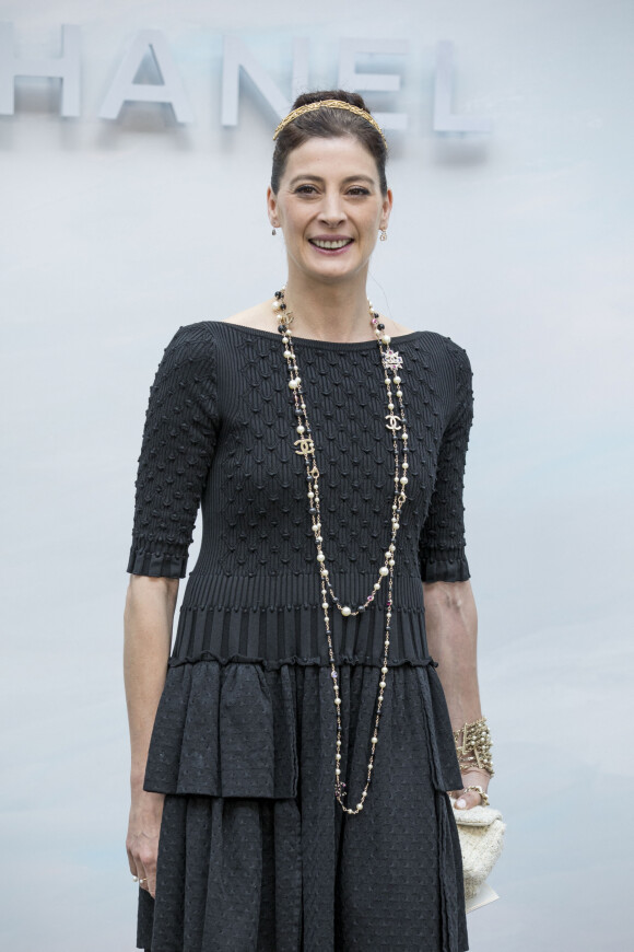 Marie-Agnes Gillot - Photocall du défilé de mode "Chanel", collection Haute-Couture automne-hiver 2018/2019, à Paris. Le 3 juillet 2018 © Olivier Borde / Bestimage 