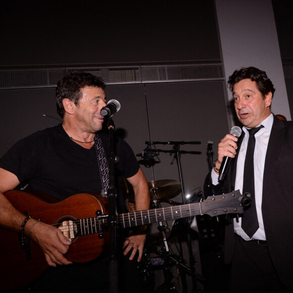Exclusif - Patrick Bruel, Laurent Gerra, Nolwenn Leroy - Moma Group fête son 10ème anniversaire à l'hôtel Salomon de Rothschild à Paris le 5 septembre 2022. Promoteur d'un art de vivre à la française, le PDG de Moma Group promet de créer 40 nouvelles adresses à travers le monde en faisant rayonner ses concepts emblématiques que sont Café Pérouse, Noto, Casa Amour et Mimosa. © Rachid Bellak/Bestimage 