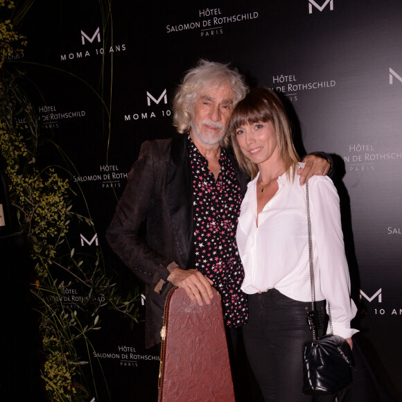 Exclusif - Louis Bertignac et sa femme Laetitia - Moma Group fête son 10ème anniversaire à l'hôtel Salomon de Rothschild à Paris le 5 septembre 2022. Promoteur d'un art de vivre à la française, le PDG de Moma Group promet de créer 40 nouvelles adresses à travers le monde en faisant rayonner ses concepts emblématiques que sont Café Pérouse, Noto, Casa Amour et Mimosa. © Rachid Bellak/Bestimage 