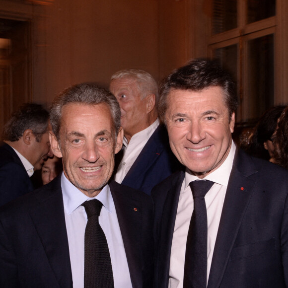 Exclusif - Nicolas Sarkozy, Christian Estrosi, le maire de Nice - Moma Group fête son 10ème anniversaire à l'hôtel Salomon de Rothschild à Paris le 5 septembre 2022. Promoteur d'un art de vivre à la française, le PDG de Moma Group promet de créer 40 nouvelles adresses à travers le monde en faisant rayonner ses concepts emblématiques que sont Café Pérouse, Noto, Casa Amour et Mimosa. © Rachid Bellak/Bestimage