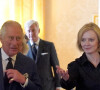 La Première ministre britannique Liz Truss et les membres du gouvernement reçus par le roi Charles III d'Angleterre au palais de Buckingham à Londres. Le 10 septembre 2022