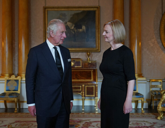 Le roi Charles III et Liz Truss, première ministre britannique, le 9 septembre 2022